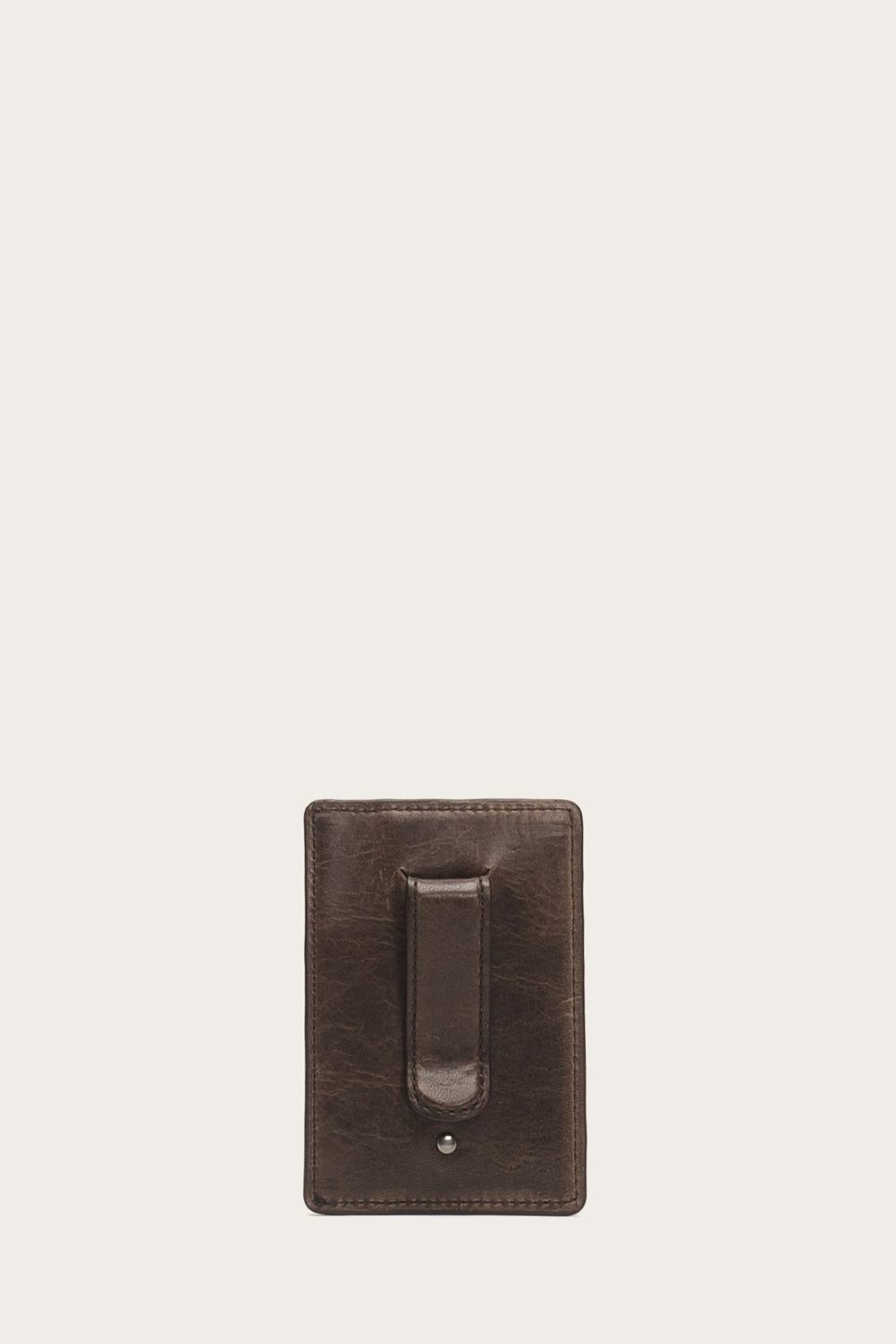 Men's Frye Logan Money Clip Card Case - Slate