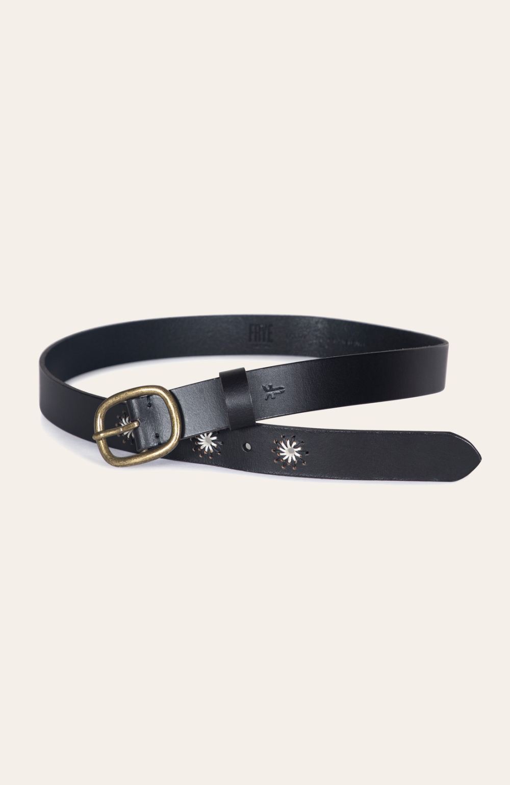 Women's Frye 30MM Belt Embroidered Holes - 30MM Belt Embroidered Holes