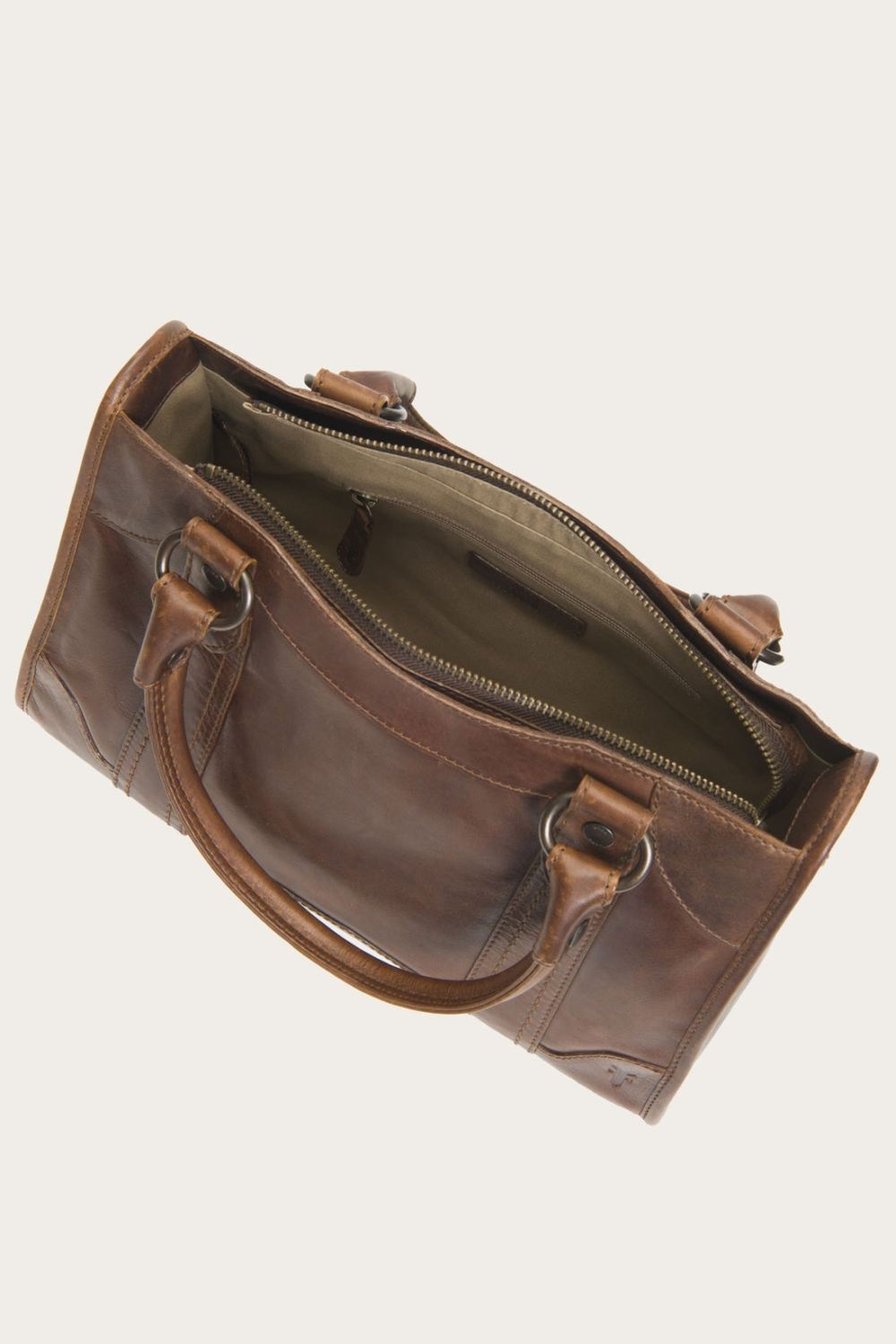 Women's Frye Melissa Satchel - Dark Brown
