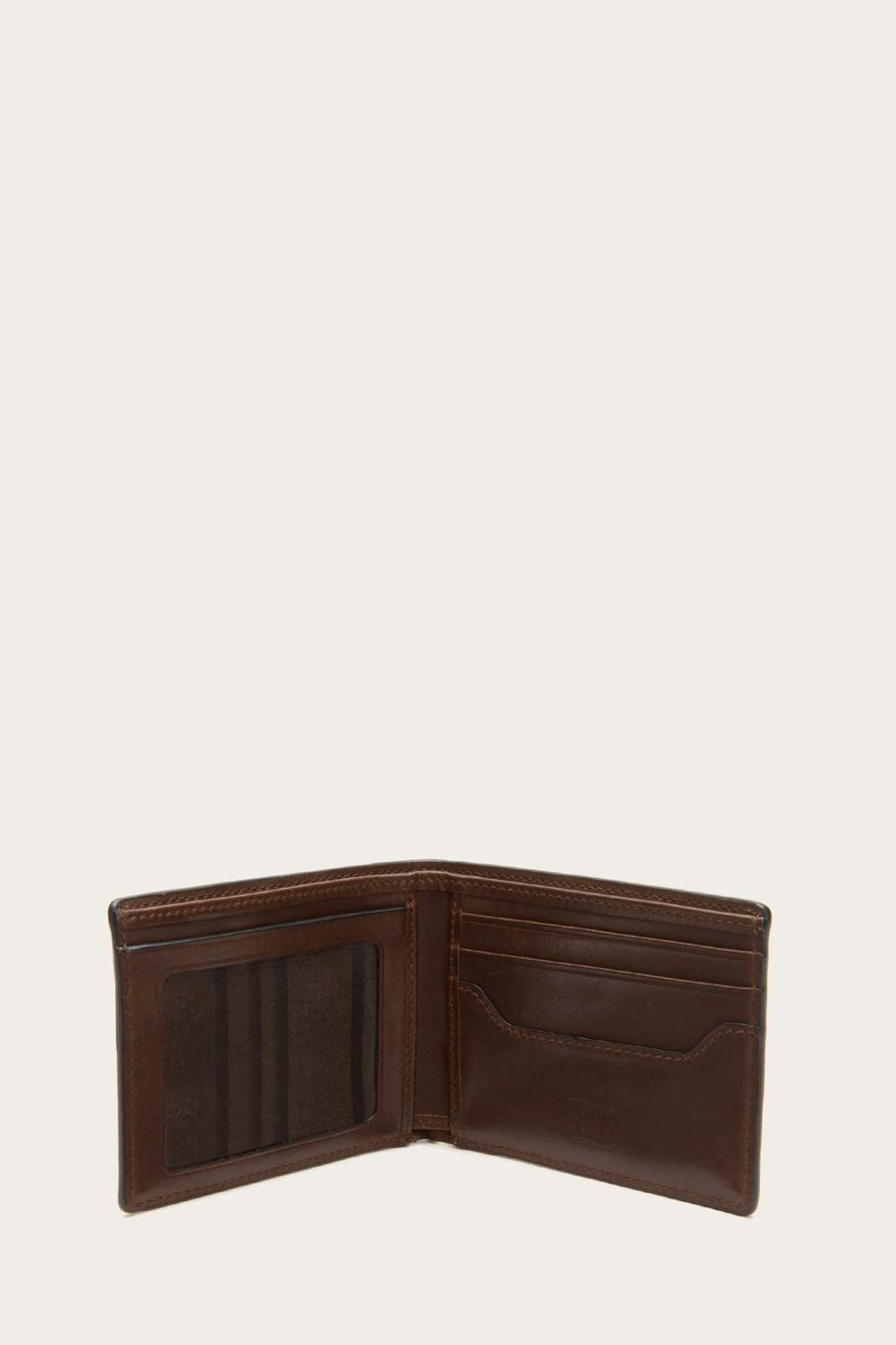 Men's Frye Logan Slim Id Billfold - Dark Brown
