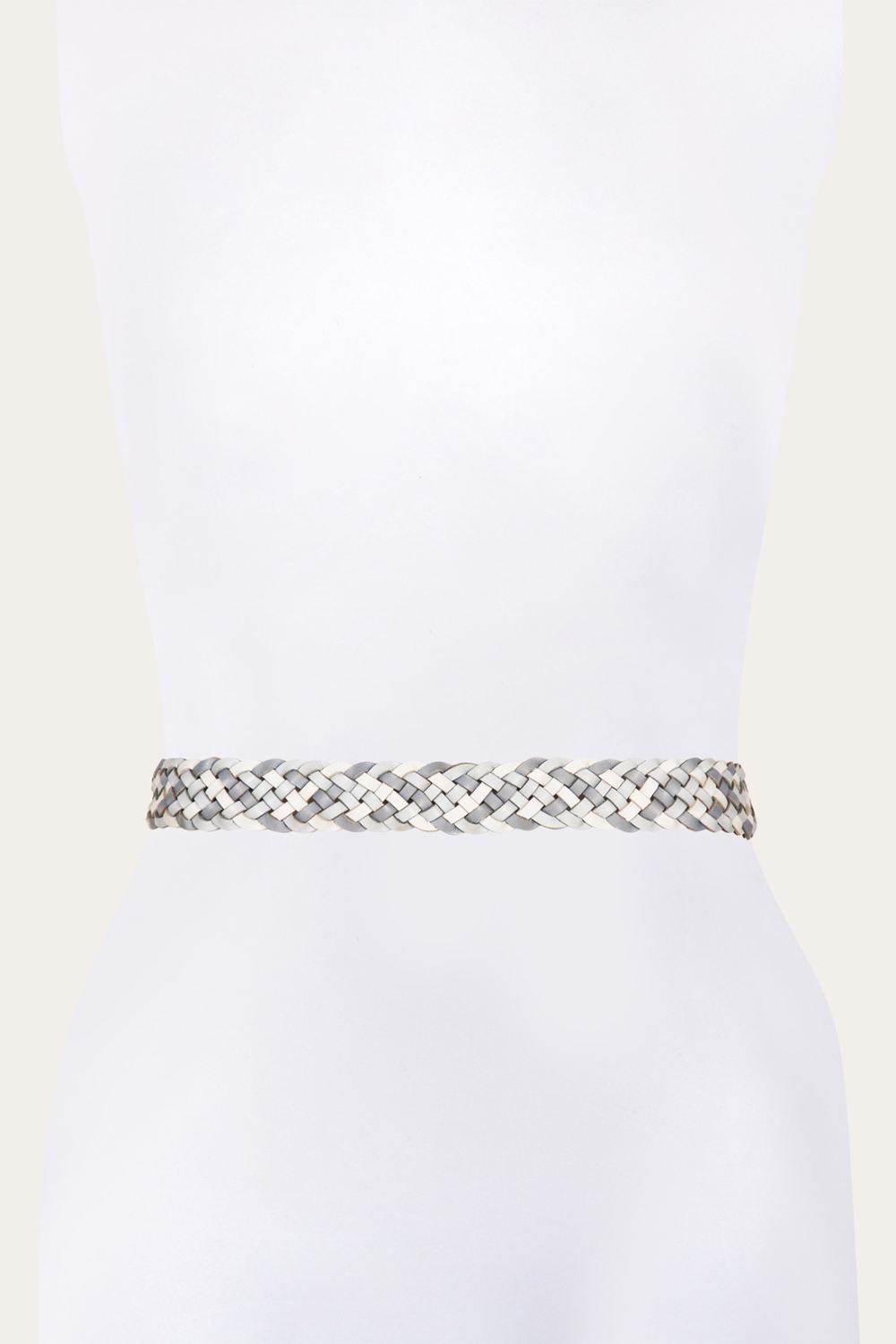 Women's Frye 35MM Tonal Woven Leather Belt - 35MM Tonal Woven Leather Belt