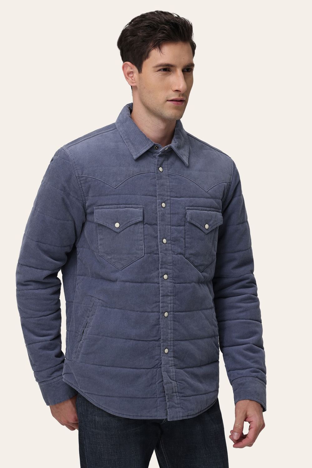 Men's Frye Western Quilted Jacket - Western Quilted Jacket