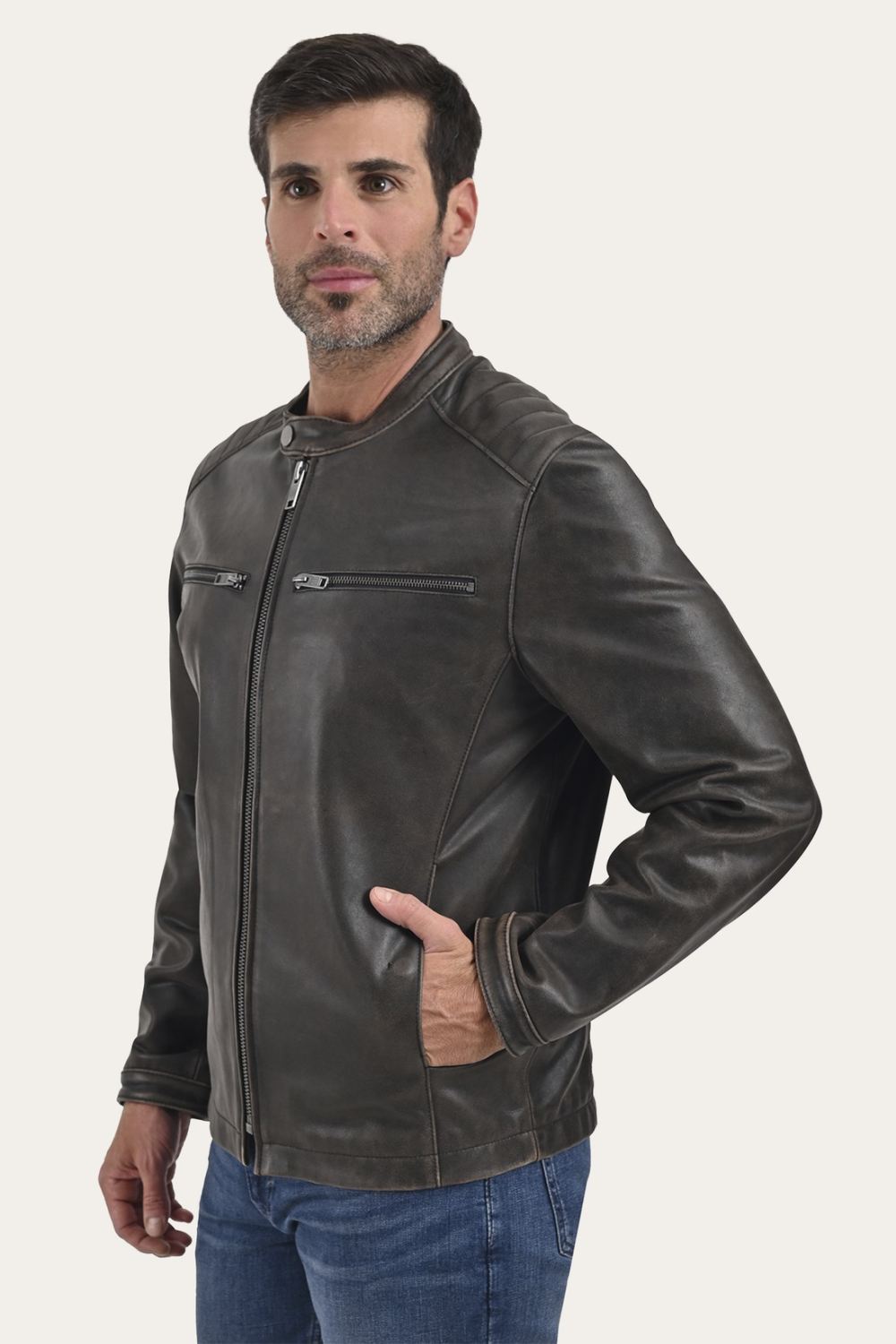 Men's Frye Classic Racer Jacket - Classic Racer Jacket