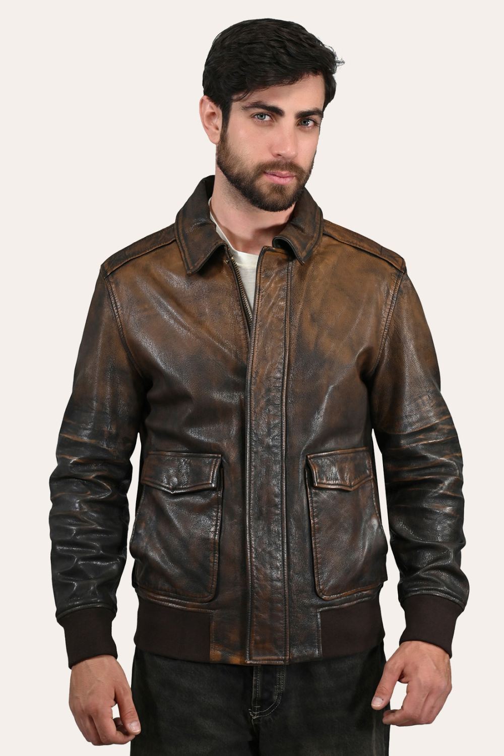 Men's Frye Classic Bomber Jacket - Men's Frye Classic Bomber Jacket