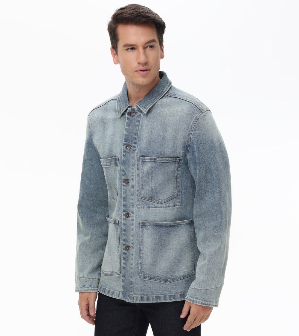 Men's Frye Denim Chore Jacket - Denim Chore Jacket