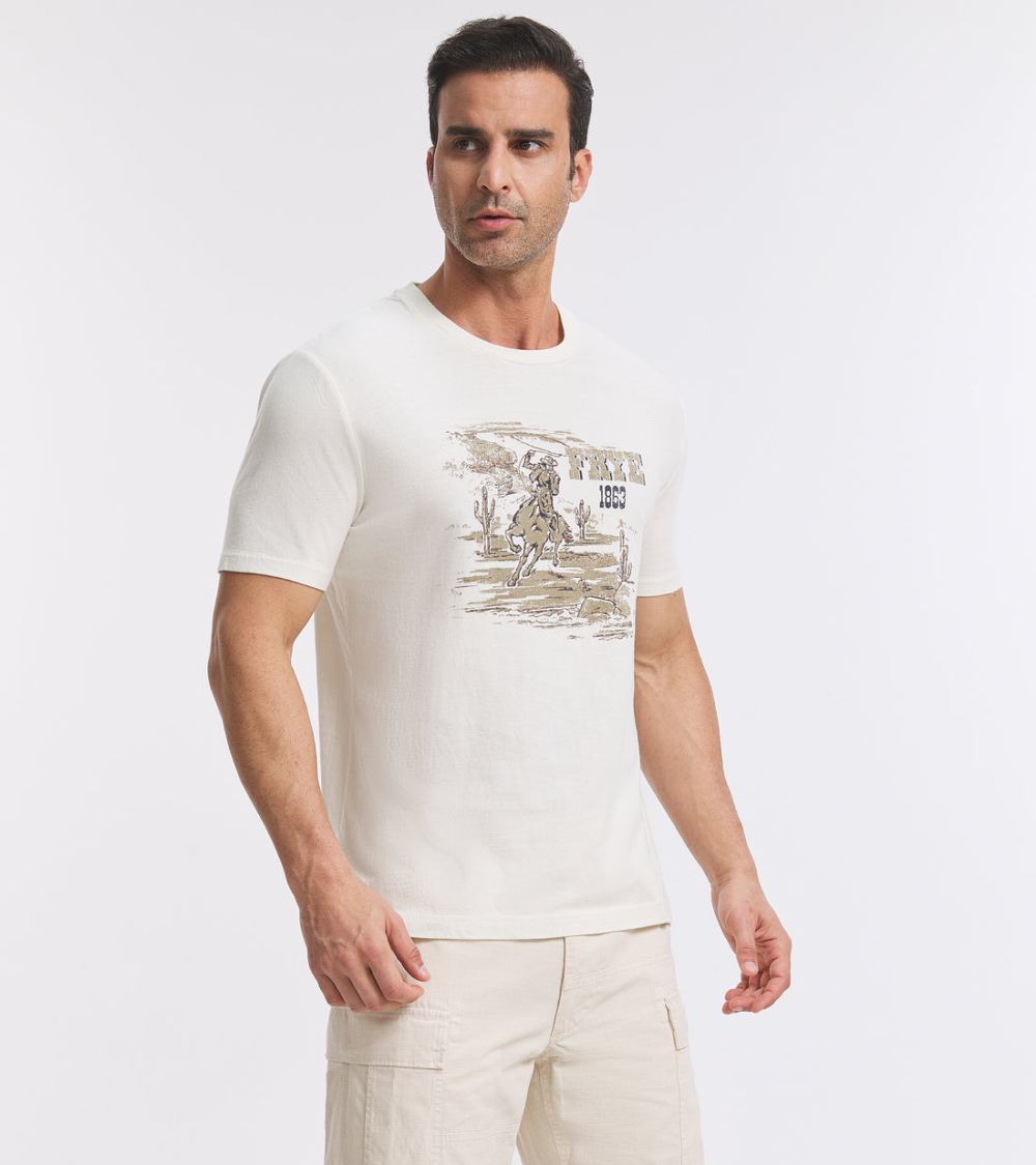 Men's Frye Classic-Fit Crewneck Graphic Tee - Classic-Fit Crewneck Graphic Tee