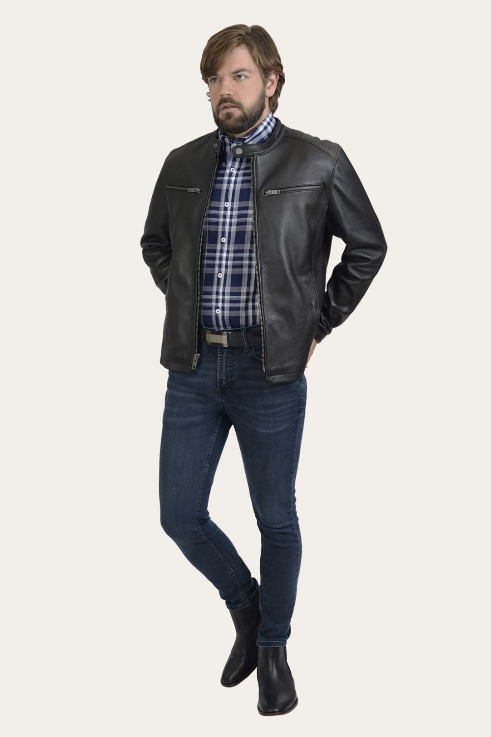 Men's Frye Classic Racer Jacket - Classic Racer Jacket