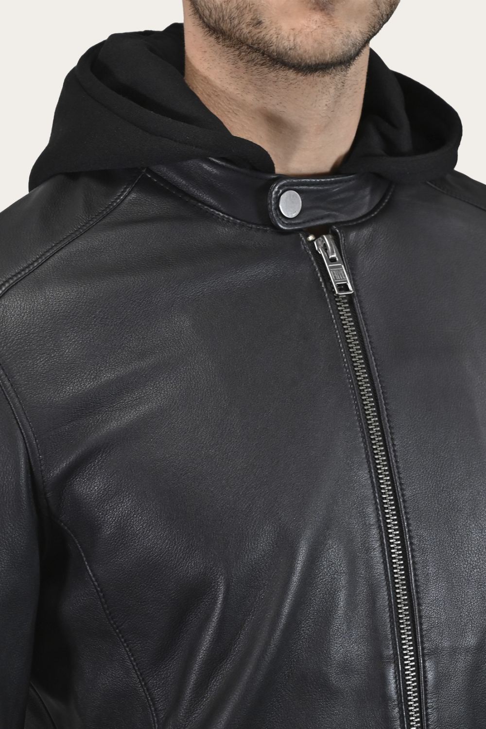 Men's Frye Modern Racer Jacket With Hood - Modern Racer Jacket With Hood