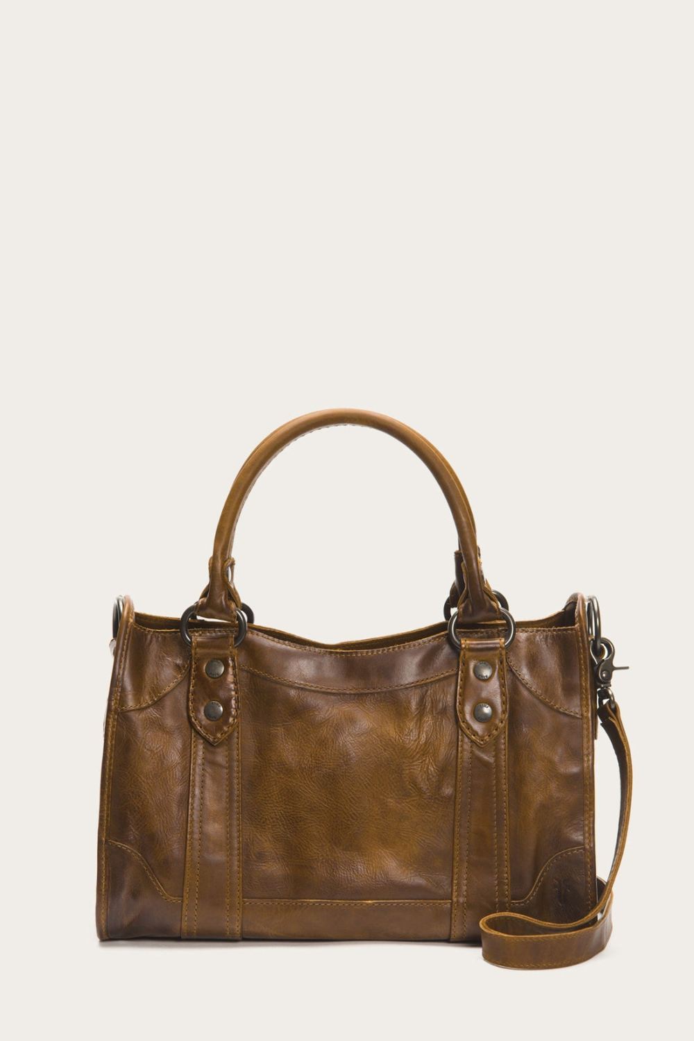 Women's Frye Melissa Satchel - Cognac
