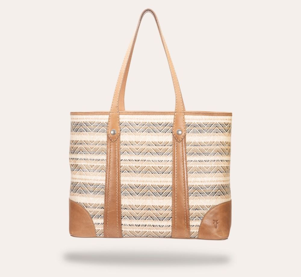 Women's Frye Melissa Straw Shopper - Melissa Straw Shopper