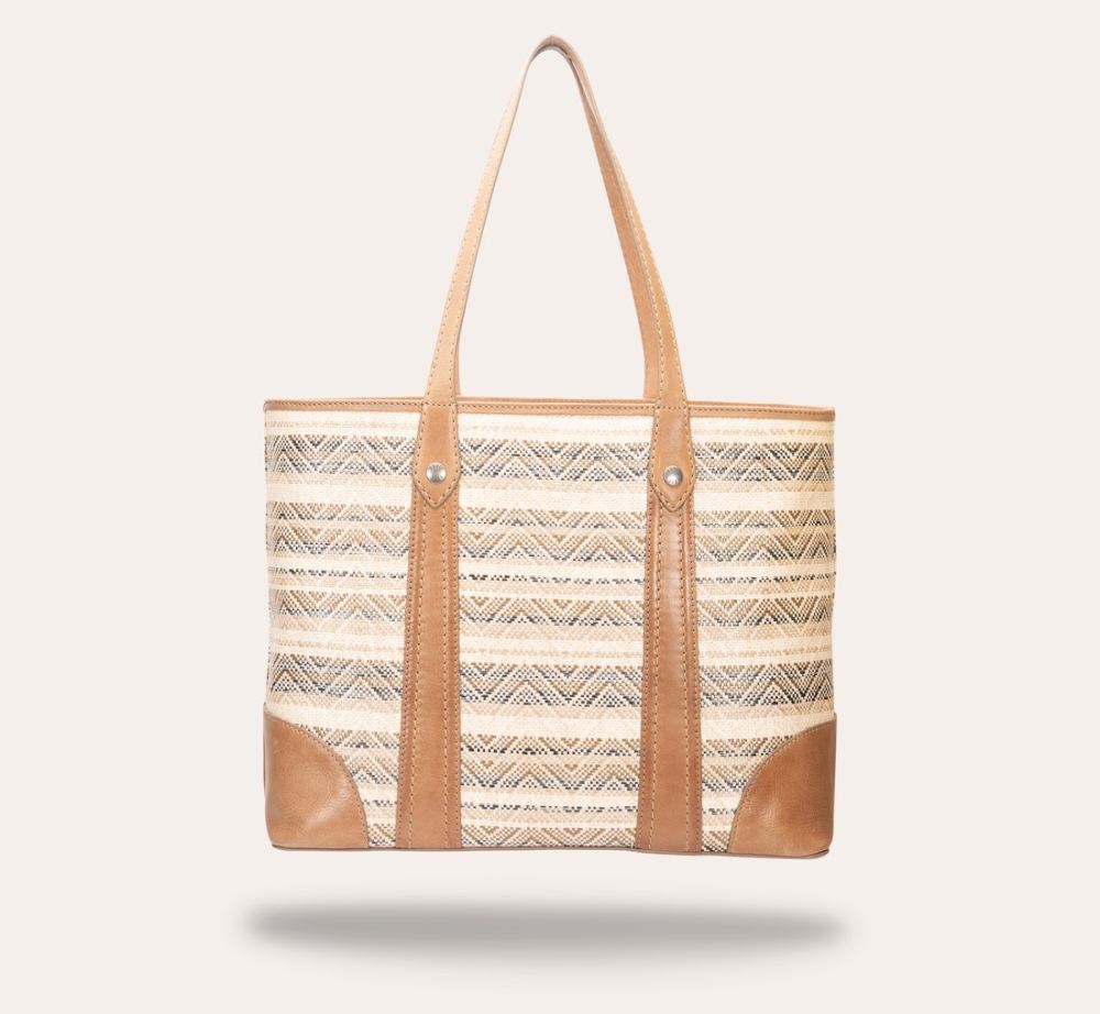 Women's Frye Melissa Straw Shopper - Melissa Straw Shopper