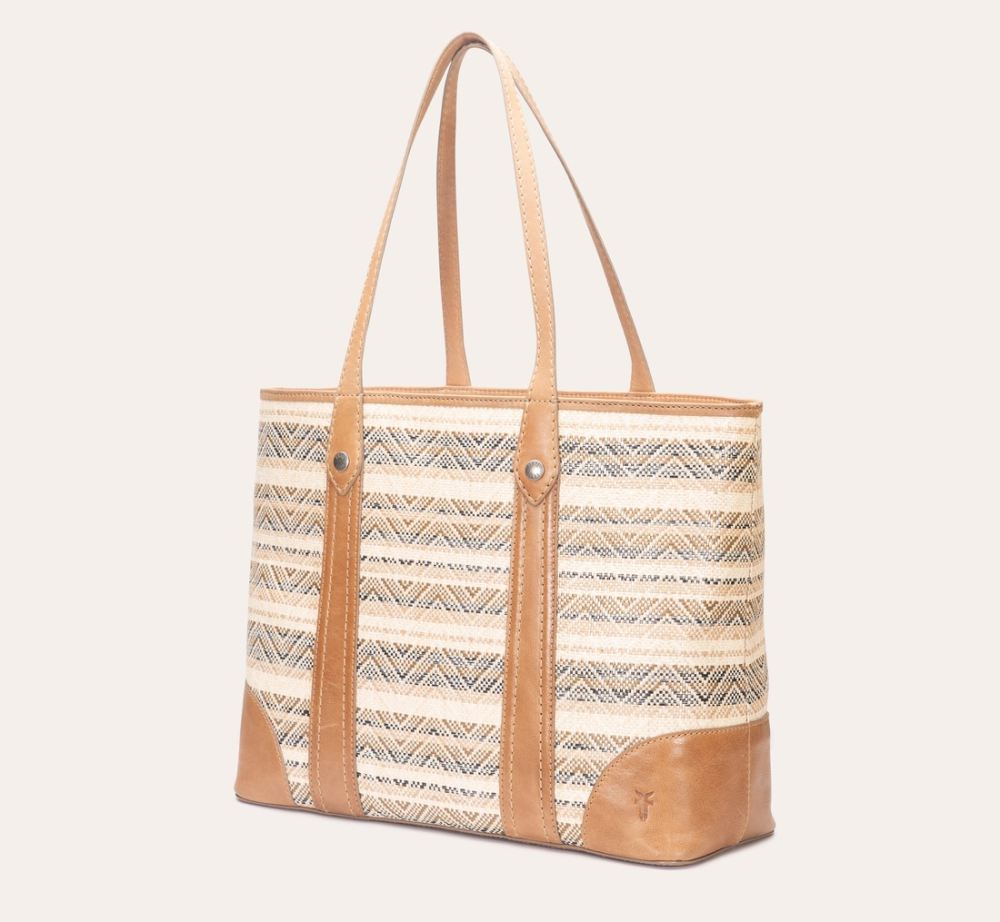 Women's Frye Melissa Straw Shopper - Melissa Straw Shopper