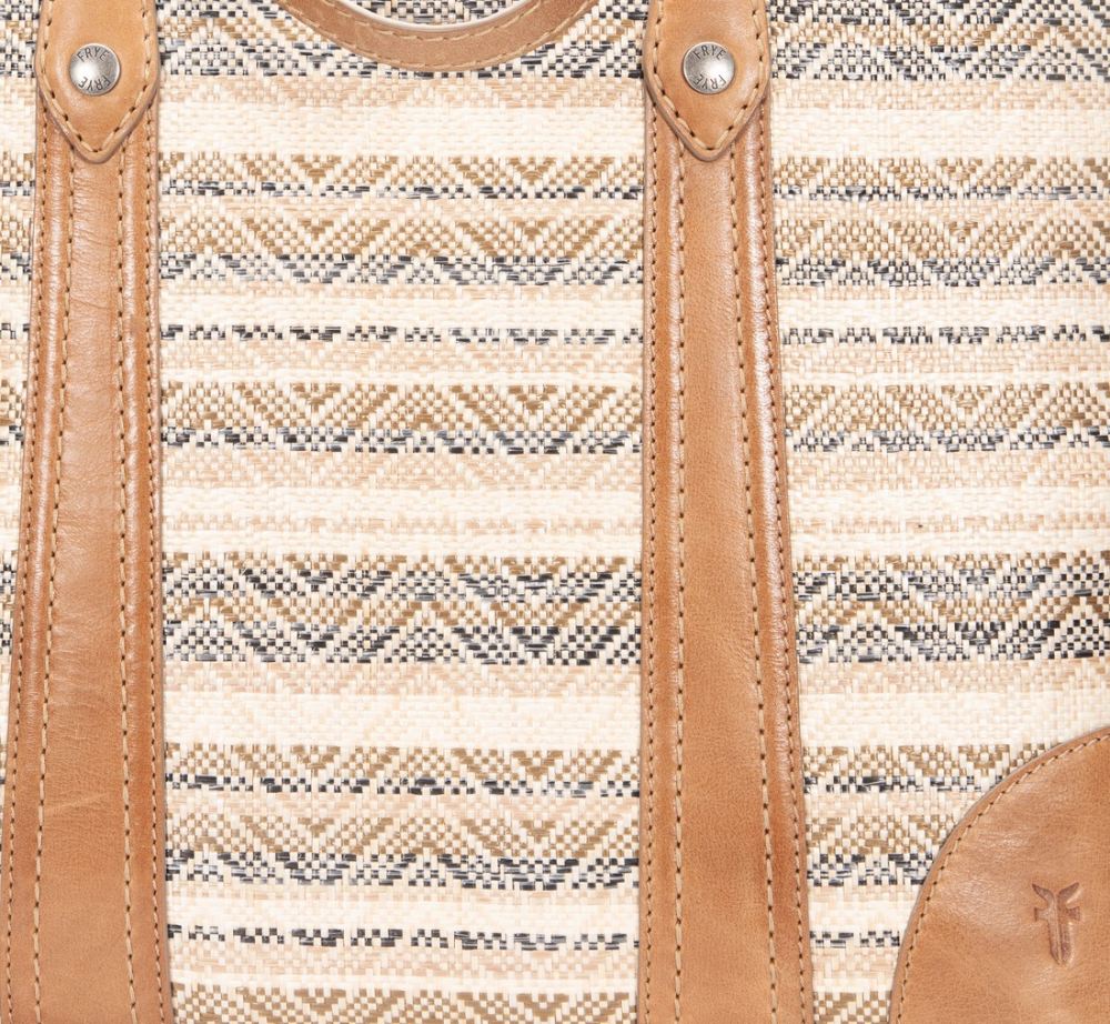 Women's Frye Melissa Straw Shopper - Melissa Straw Shopper
