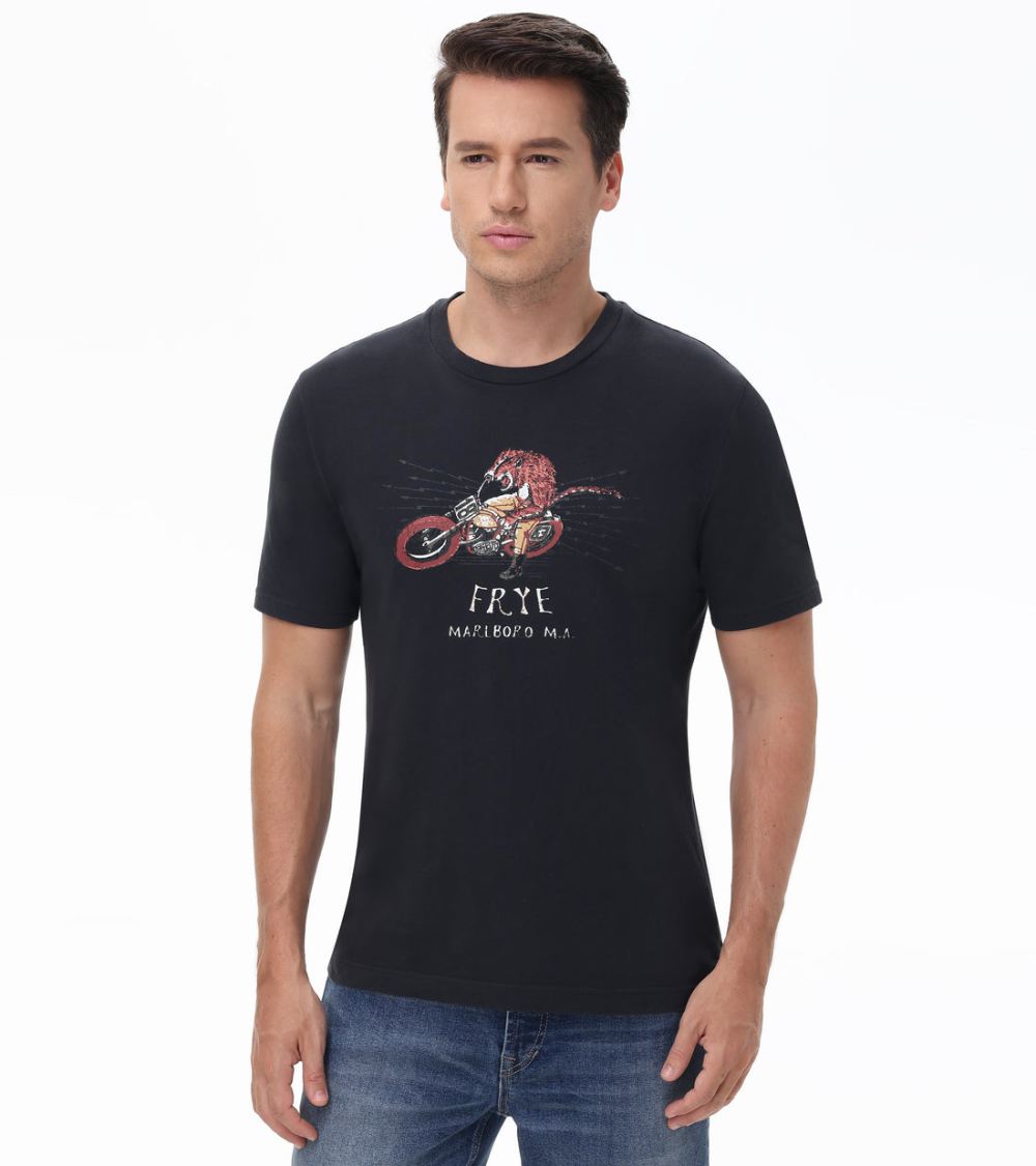 Men's Frye Classic-Fit Crewneck Graphic Tee - Classic-Fit Crewneck Graphic Tee