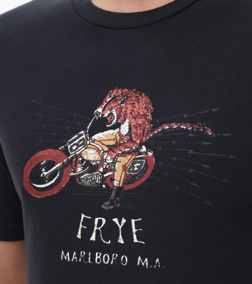 Men's Frye Classic-Fit Crewneck Graphic Tee - Classic-Fit Crewneck Graphic Tee