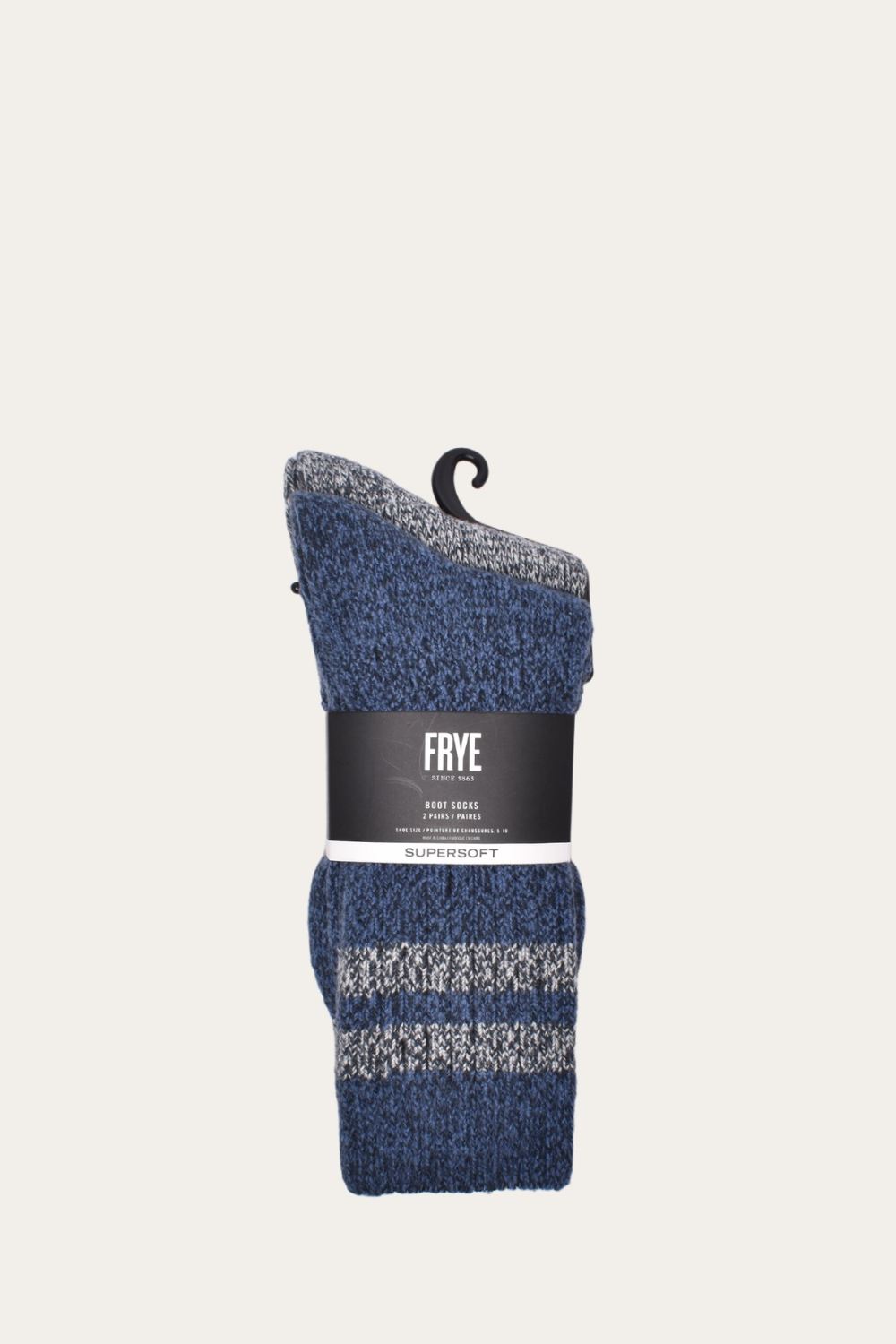 Women's Frye Super Soft Boot Sock 2 Pack - Navy - Super Soft Boot Sock 2 Pack - Navy