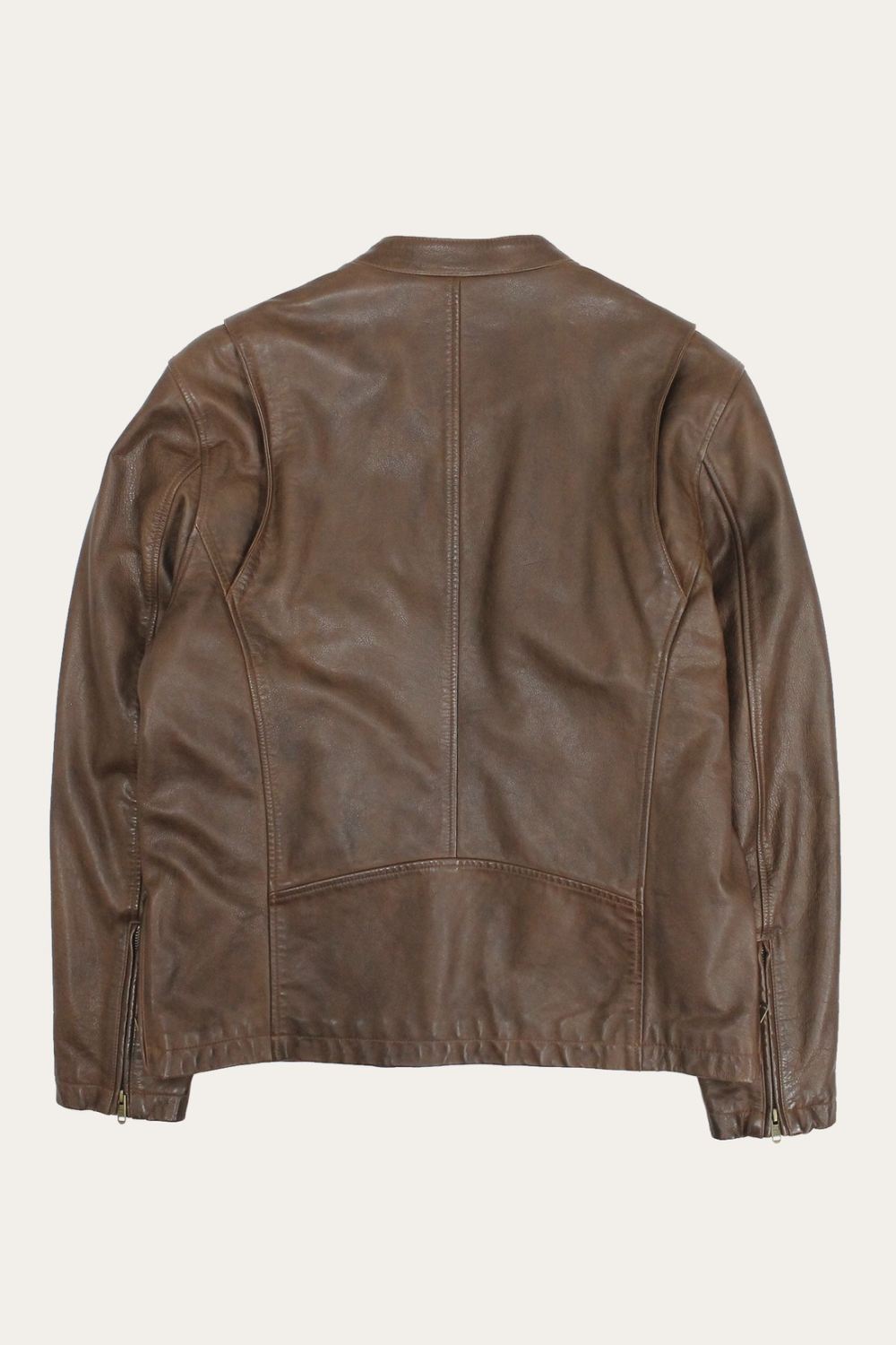Men's Frye Contemporary Racer Leather Jacket - Contemporary Racer Leather Jacket