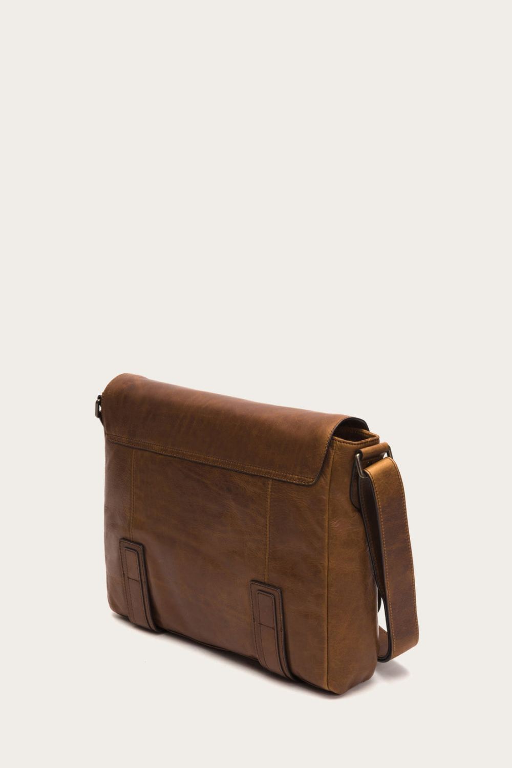 Men's Frye Logan Messenger - Cognac