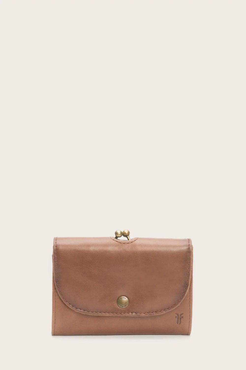 Women's Frye Melissa Clip Purse - Cognac