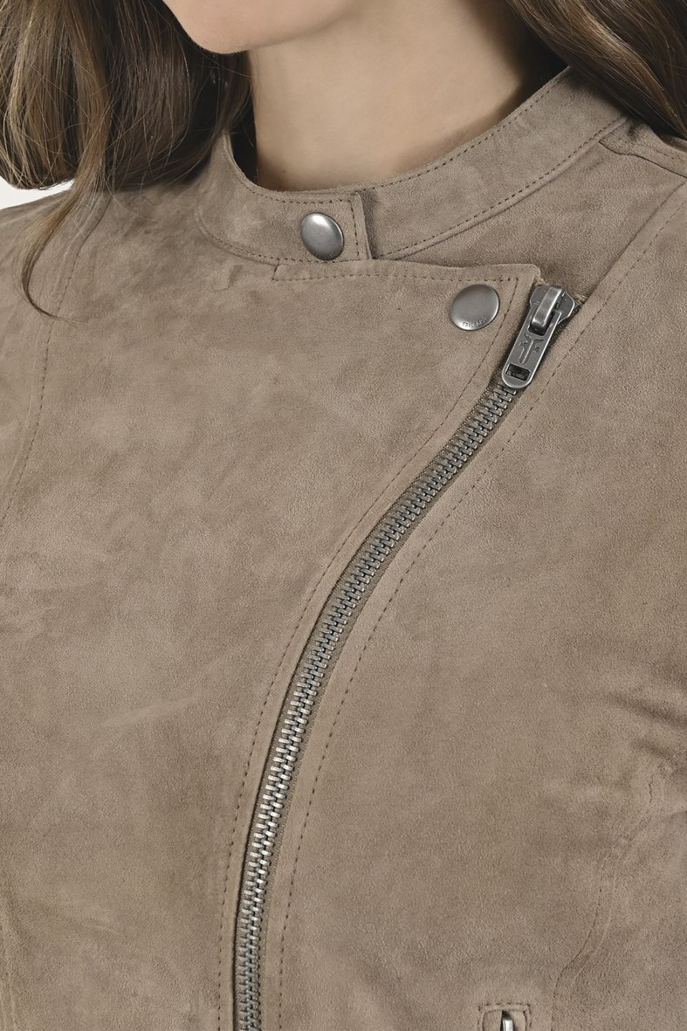 Women's Frye Versatile Biker-racer Leather Jacket - Versatile Biker-racer Leather Jacket