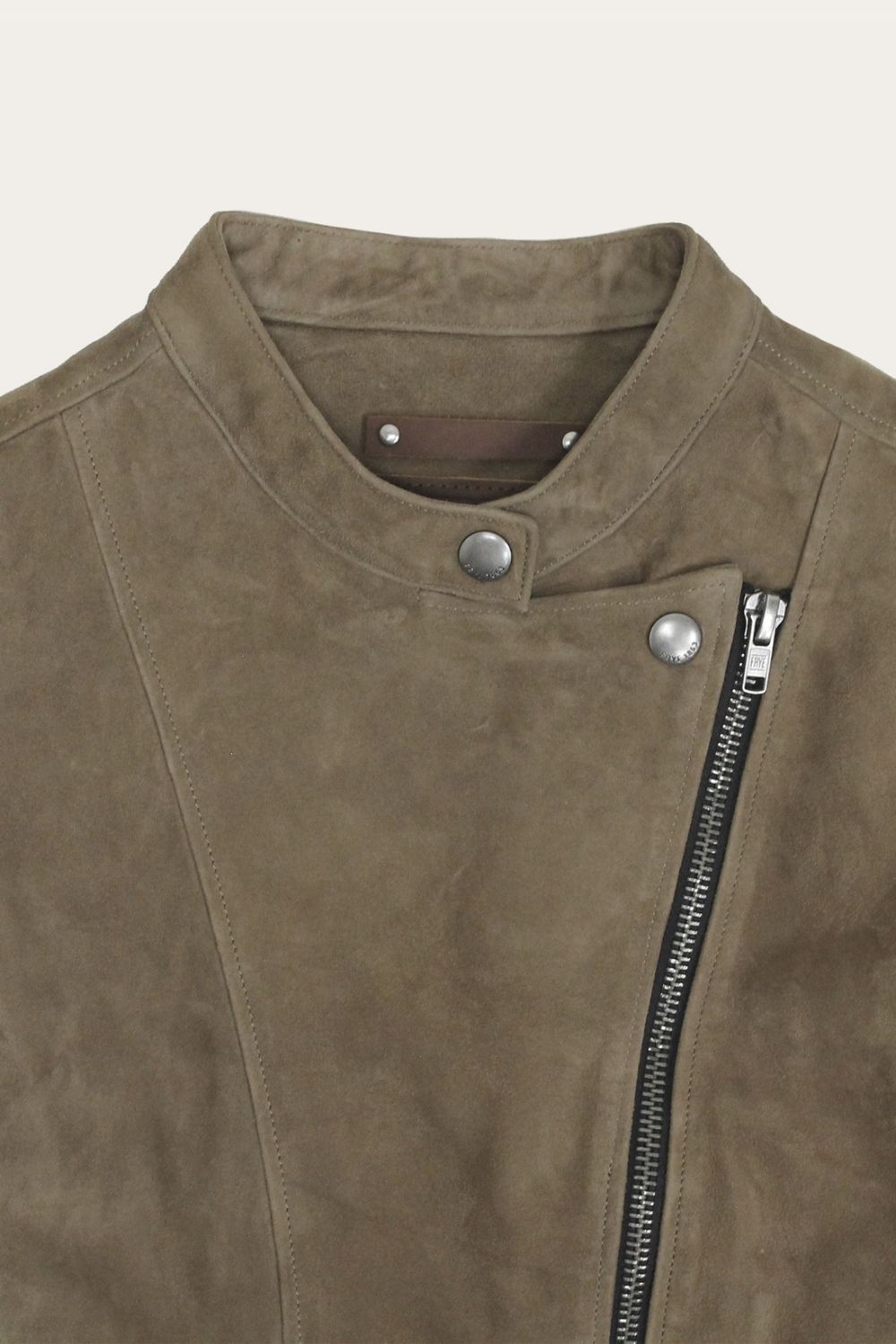 Women's Frye Versatile Biker-racer Leather Jacket - Versatile Biker-racer Leather Jacket