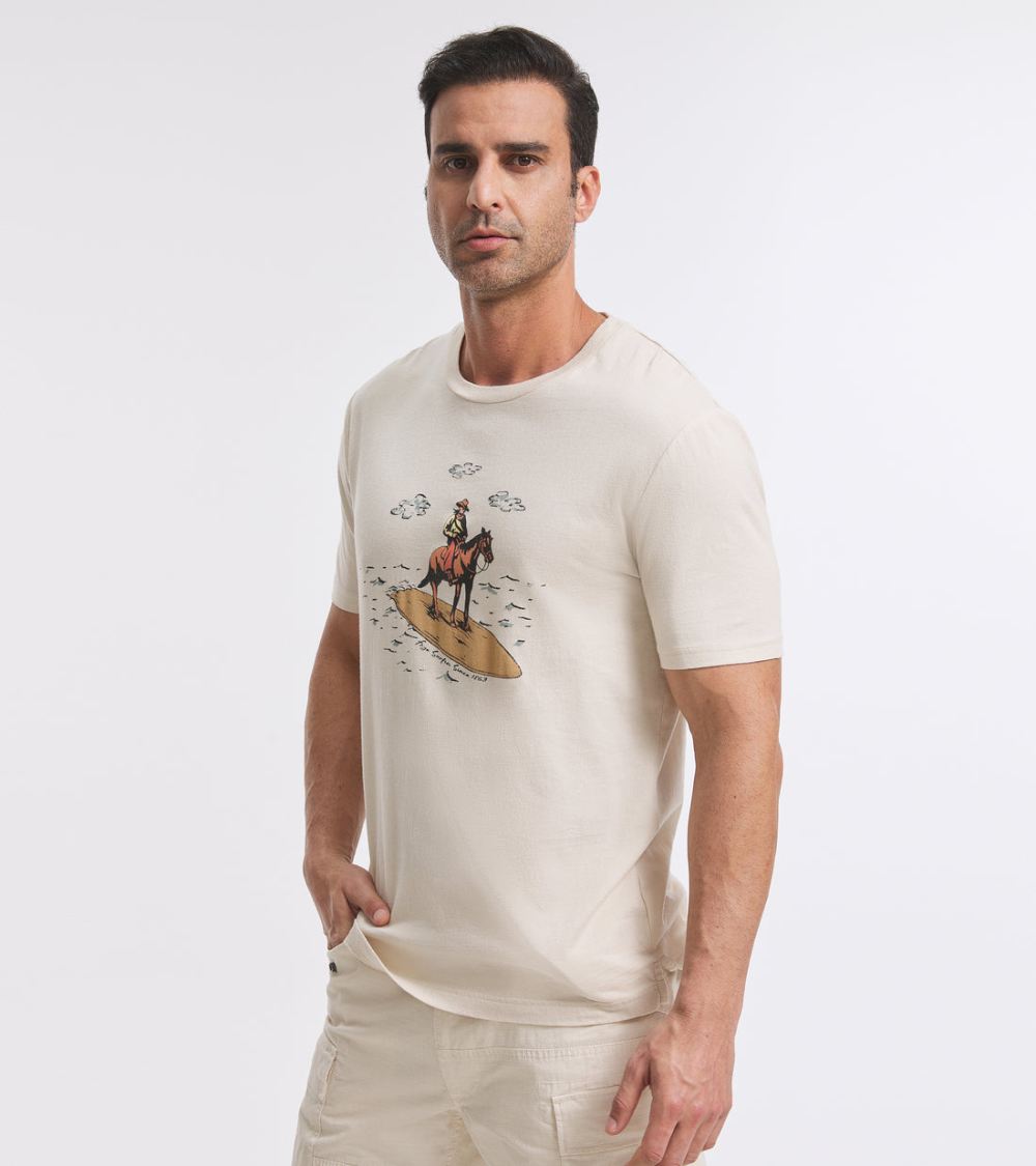Men's Frye Classic-Fit Crewneck Graphic Tee - Classic-Fit Crewneck Graphic Tee