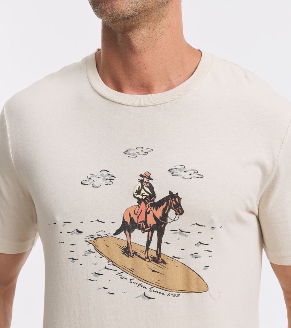 Men's Frye Classic-Fit Crewneck Graphic Tee - Classic-Fit Crewneck Graphic Tee