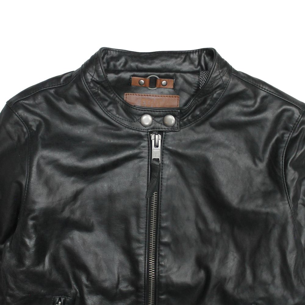 Women's Frye Tobacco Cafe Racer Jacket - Women's Frye Tobacco Cafe Racer Jacket