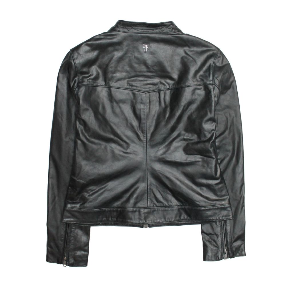Women's Frye Tobacco Cafe Racer Jacket - Women's Frye Tobacco Cafe Racer Jacket