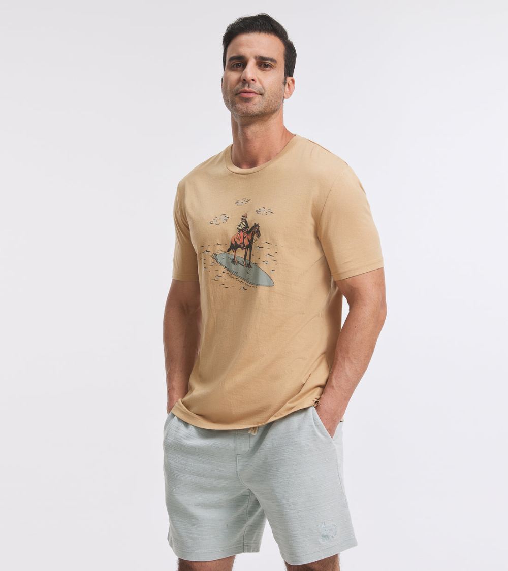 Men's Frye Classic-Fit Crewneck Graphic Tee - Classic-Fit Crewneck Graphic Tee