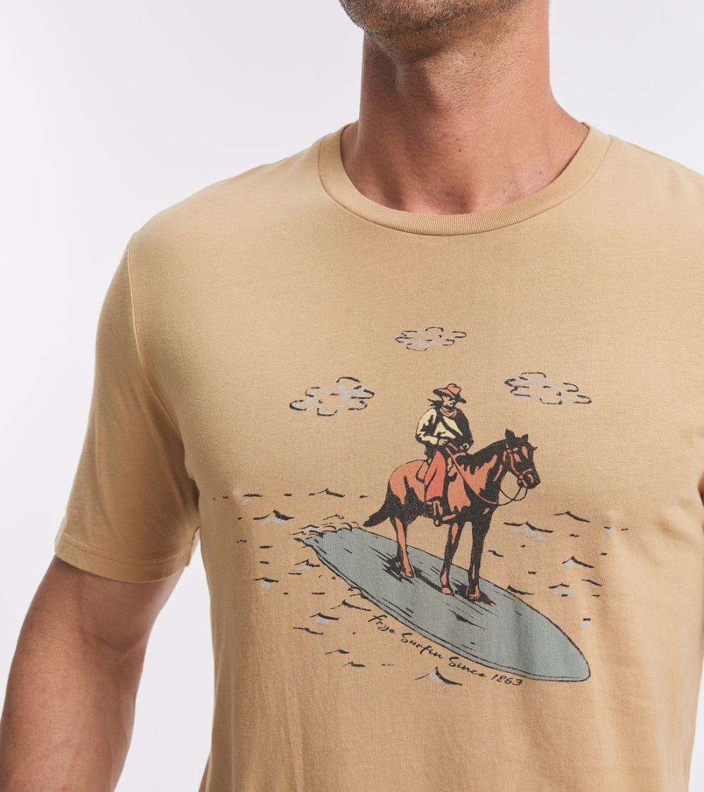 Men's Frye Classic-Fit Crewneck Graphic Tee - Classic-Fit Crewneck Graphic Tee