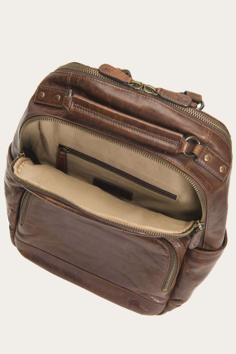 Men's Frye Logan Backpack - Dark Brown
