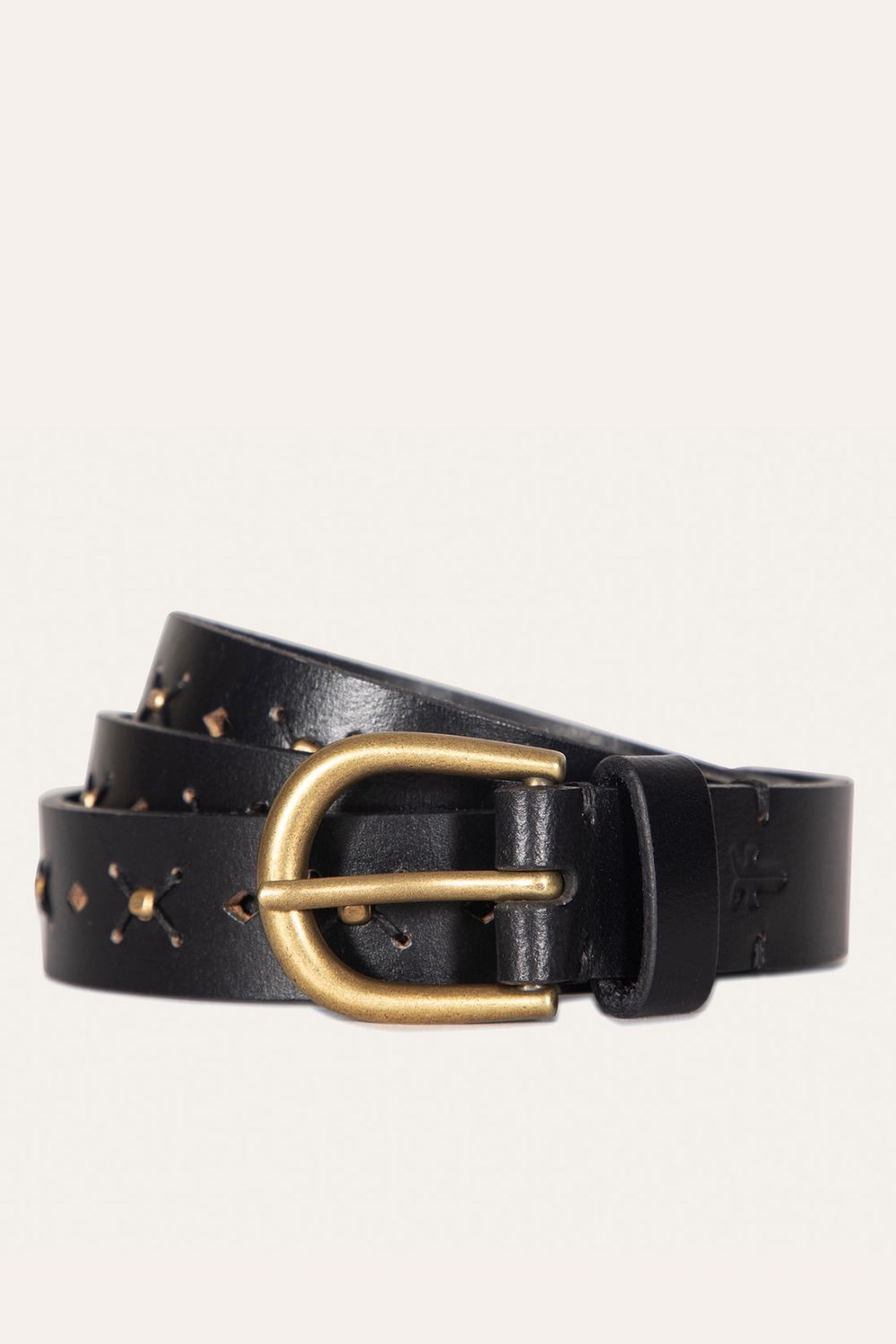 Women's Frye 25MM Beaded Perf Belt - 25MM Beaded Perf Belt