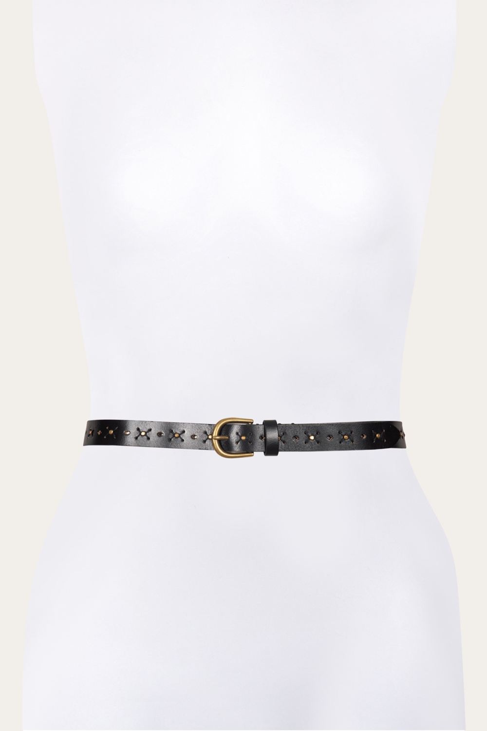 Women's Frye 25MM Beaded Perf Belt - 25MM Beaded Perf Belt