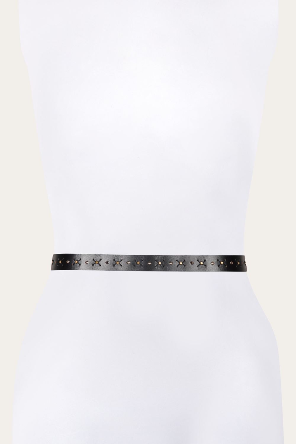 Women's Frye 25MM Beaded Perf Belt - 25MM Beaded Perf Belt
