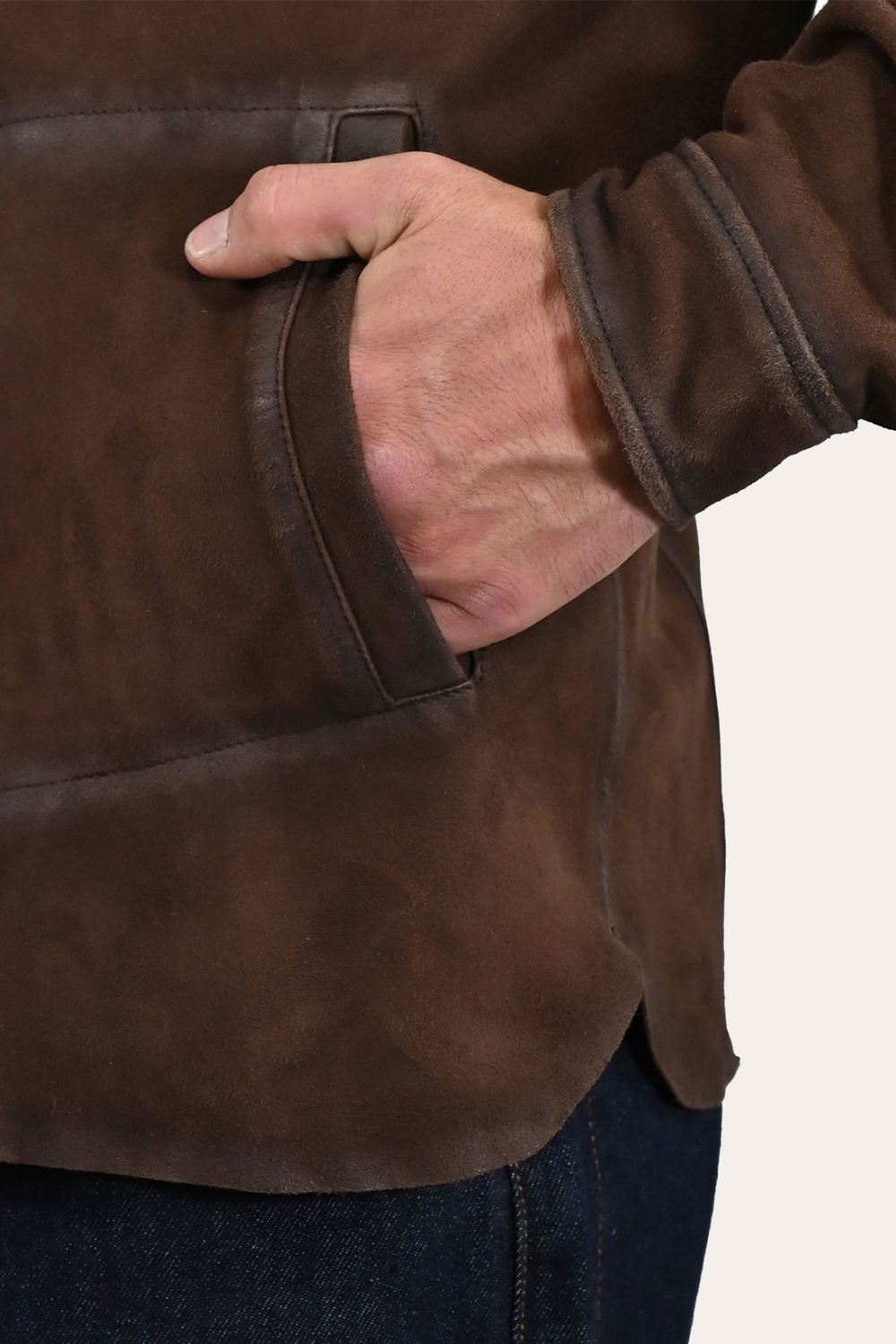Men's Frye Dark Brown Shacket - Men's Frye Dark Brown Shacket