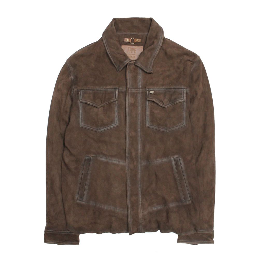 Men's Frye Dark Brown Shacket - Men's Frye Dark Brown Shacket