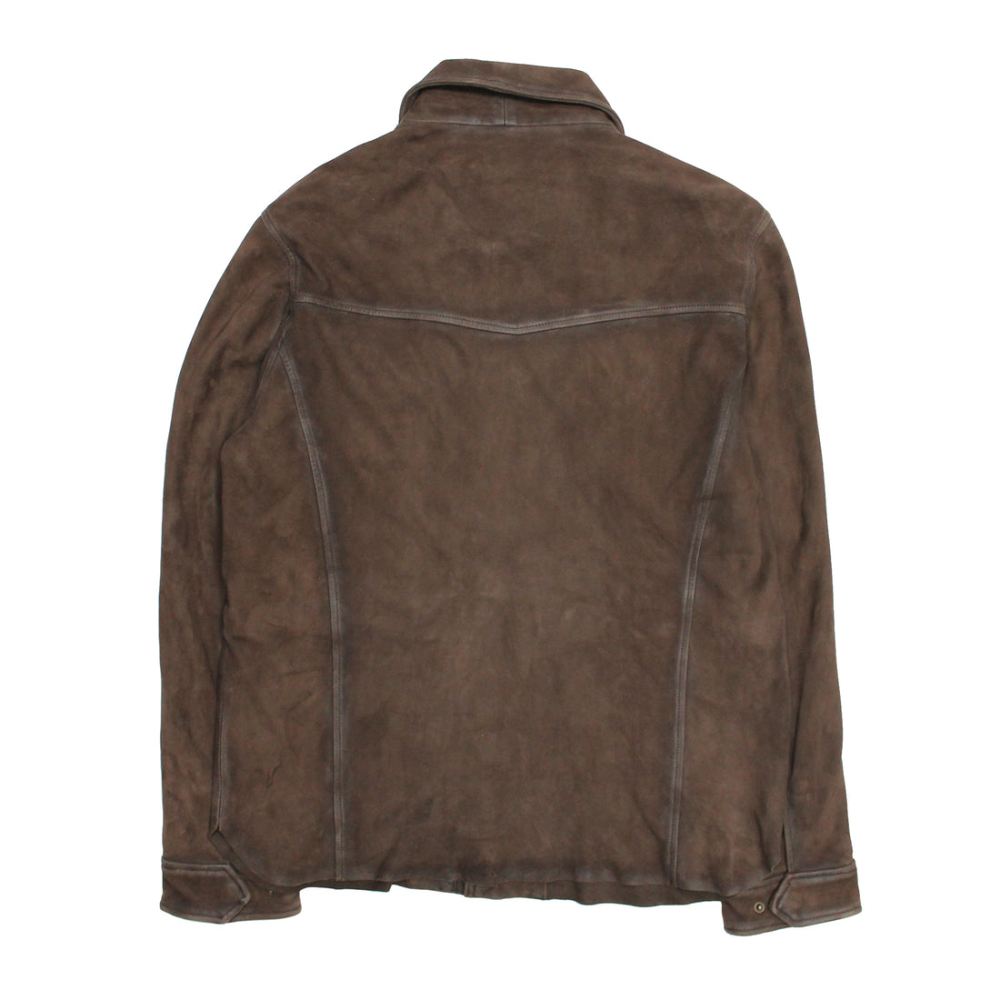 Men's Frye Dark Brown Shacket - Men's Frye Dark Brown Shacket