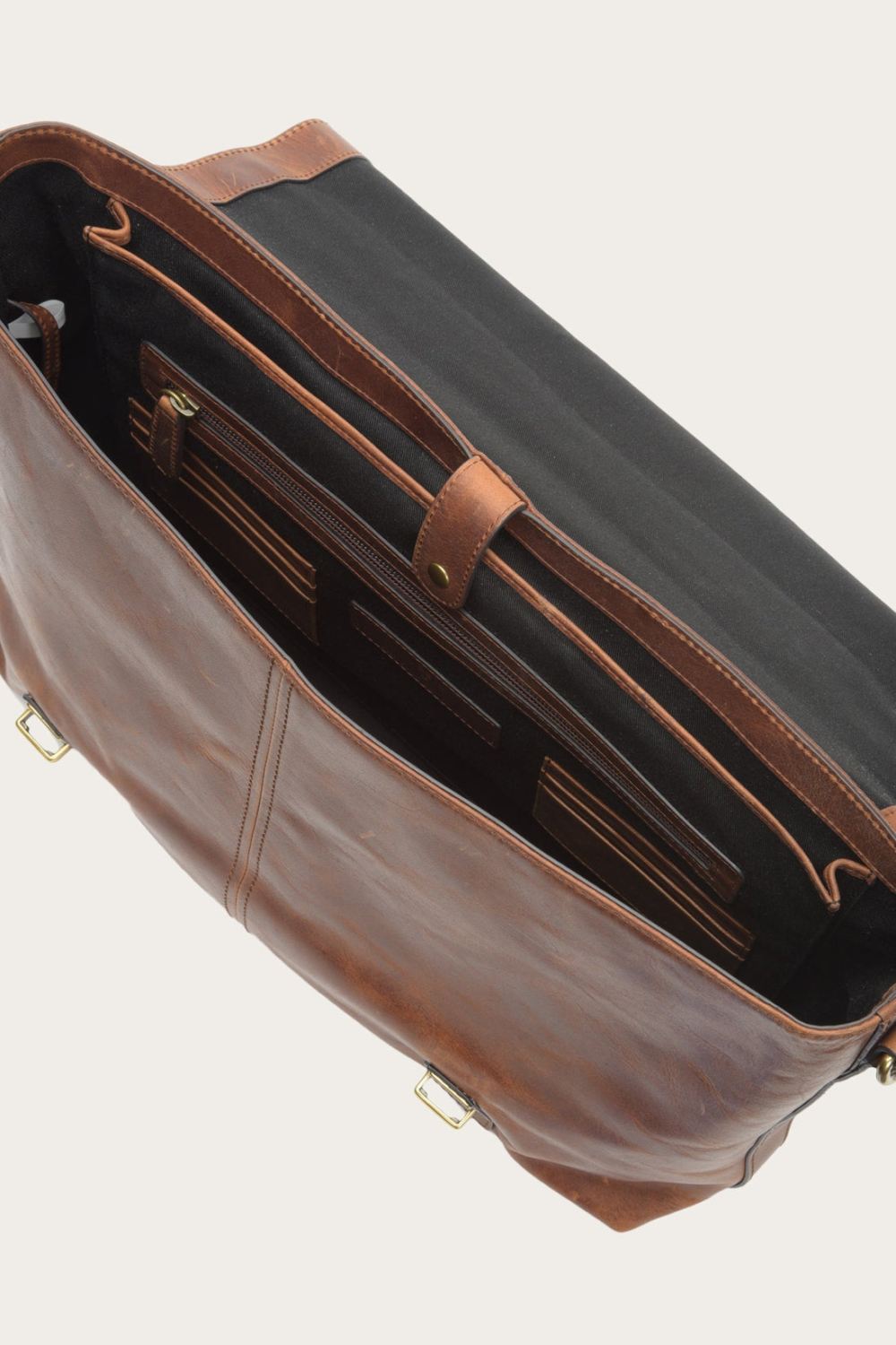 Men's Frye Logan Top Handle - Cognac