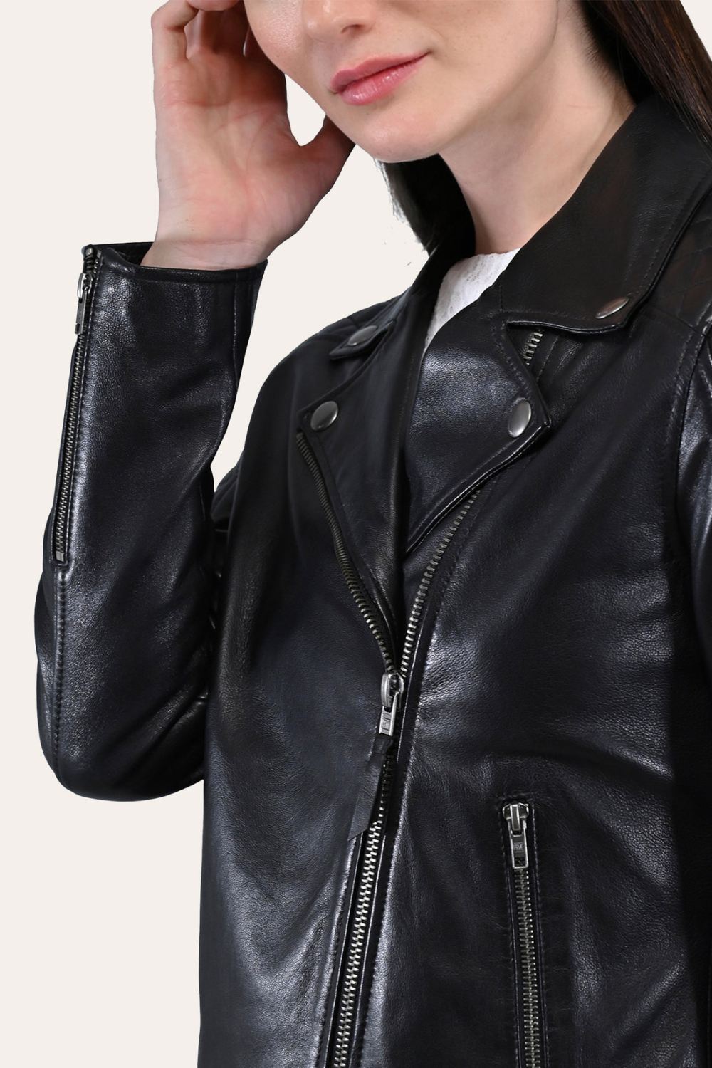 Women's Frye Oxblood Biker Jacket - Women's Frye Oxblood Biker Jacket