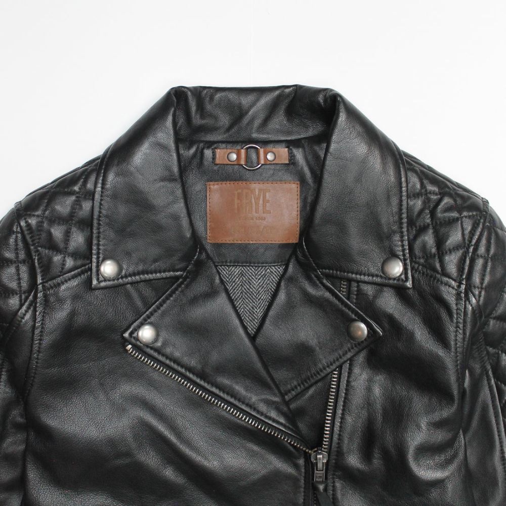 Women's Frye Oxblood Biker Jacket - Women's Frye Oxblood Biker Jacket