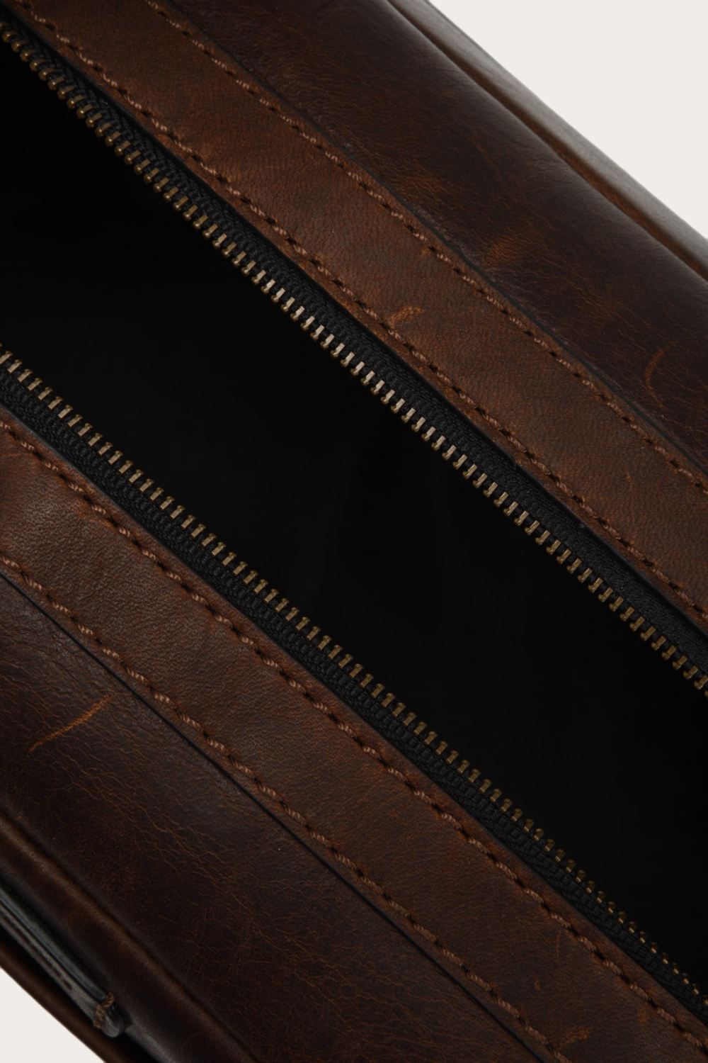 Men's Frye Logan Travel Dopp - Dark Brown