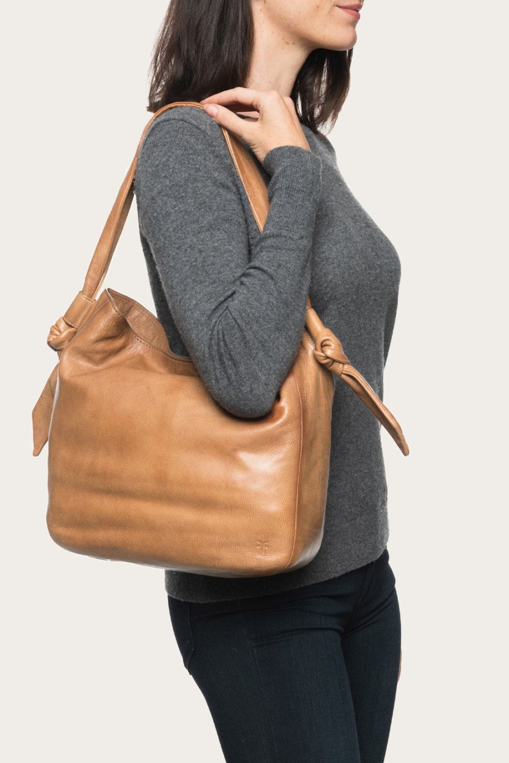 Women's Frye Nora Knotted Hobo - Beige