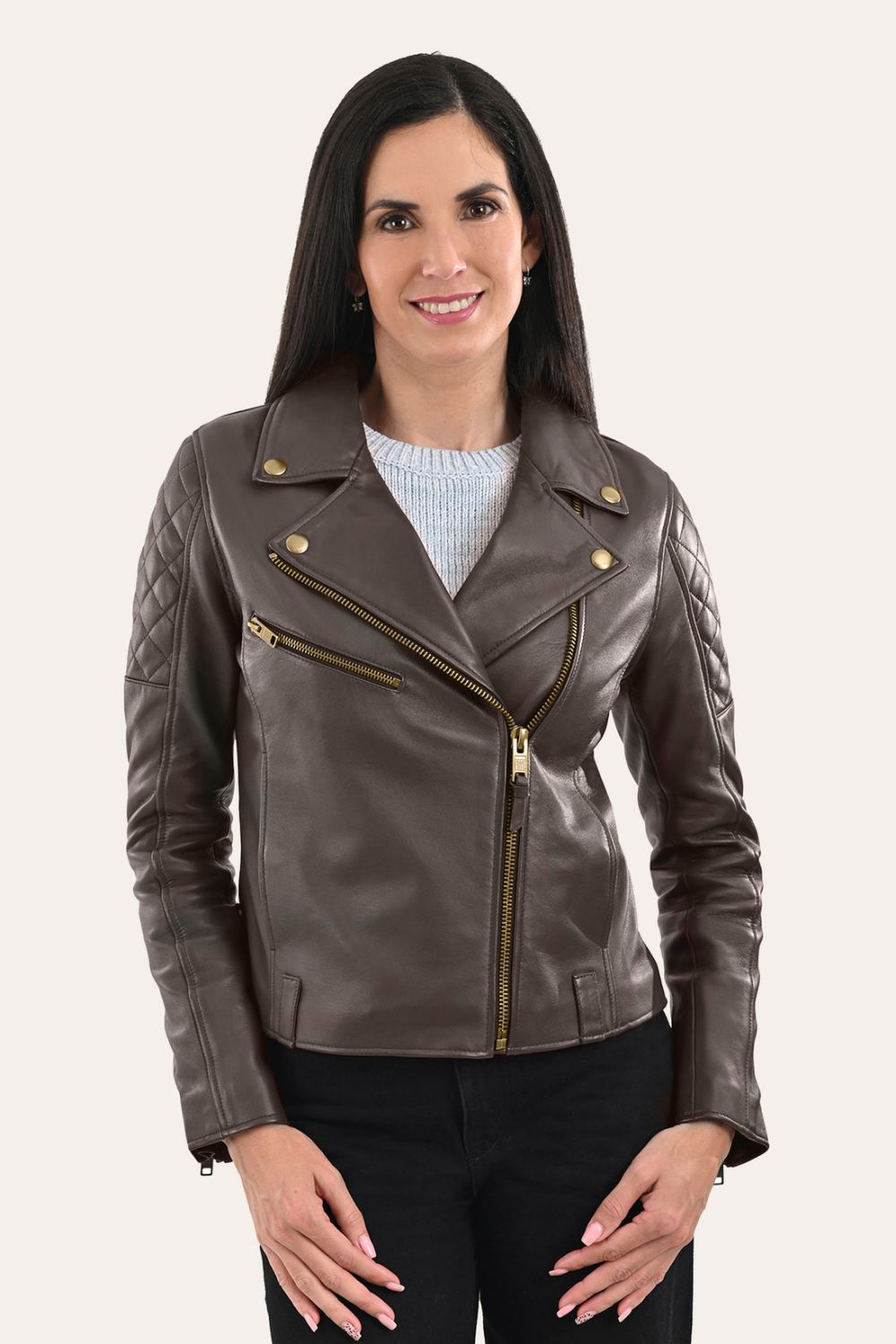 Women's Frye Biker Jacket - Women's Frye Biker Jacket