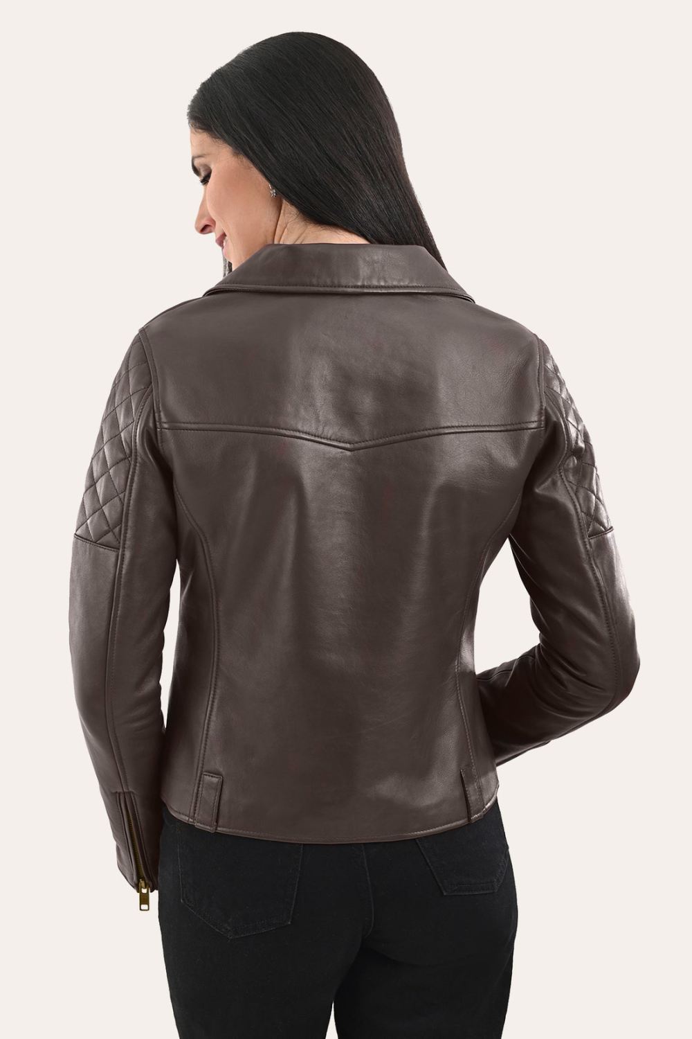 Women's Frye Biker Jacket - Women's Frye Biker Jacket