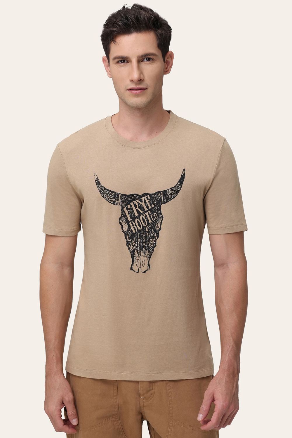 Men's Frye Classic-Fit Crewneck Graphic Tee - Classic-Fit Crewneck Graphic Tee