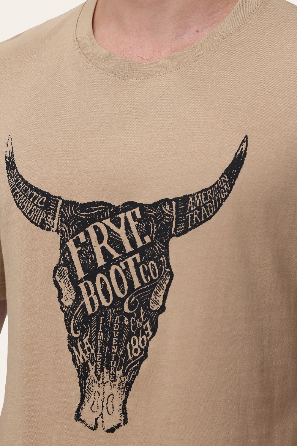 Men's Frye Classic-Fit Crewneck Graphic Tee - Classic-Fit Crewneck Graphic Tee