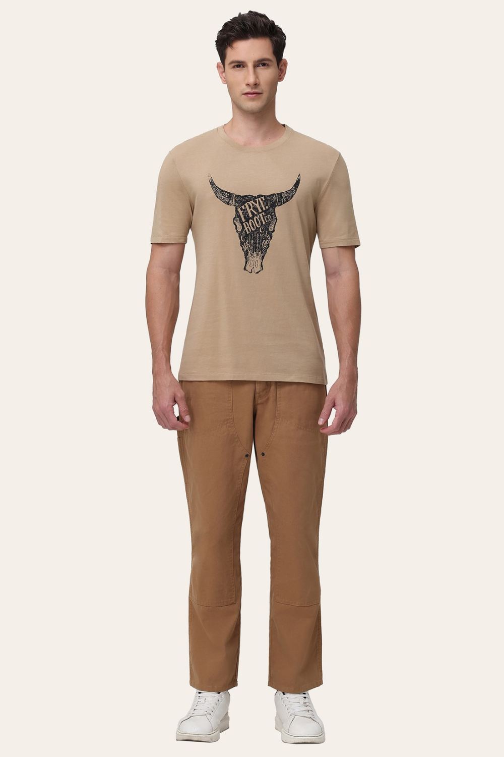 Men's Frye Classic-Fit Crewneck Graphic Tee - Classic-Fit Crewneck Graphic Tee
