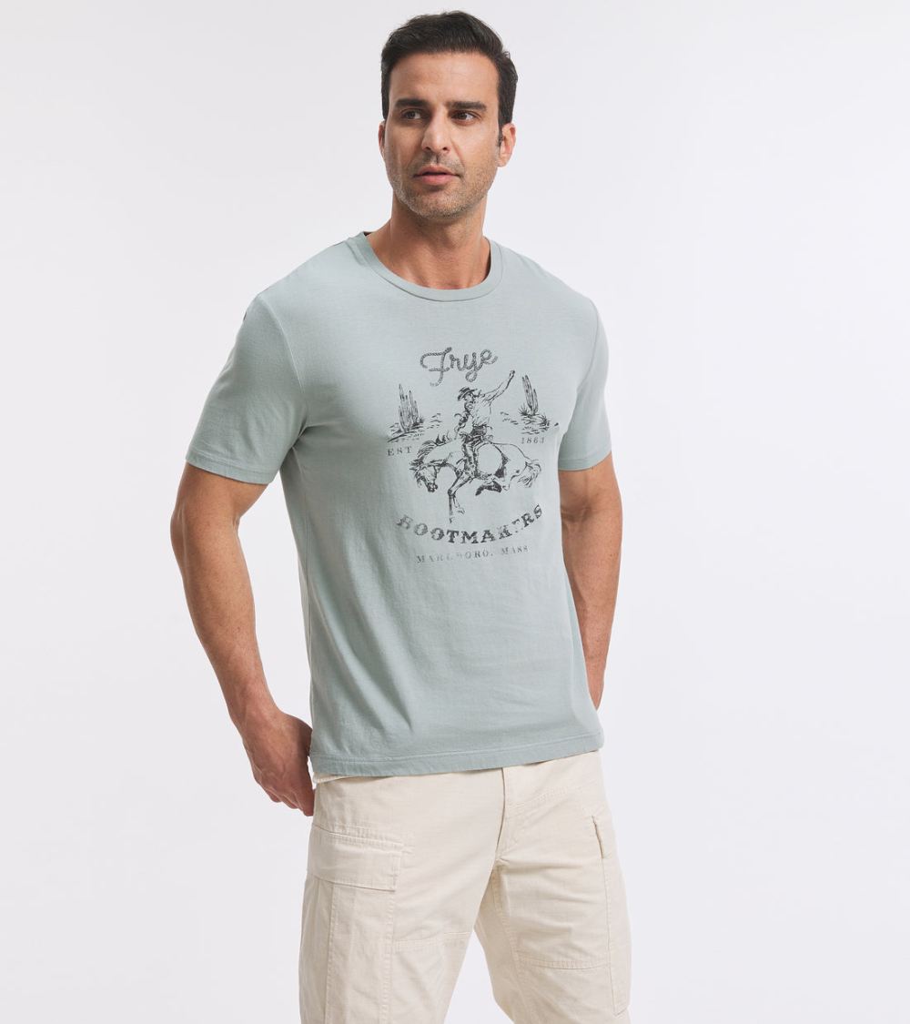 Men's Frye Classic-Fit Crewneck Graphic Tee - Classic-Fit Crewneck Graphic Tee