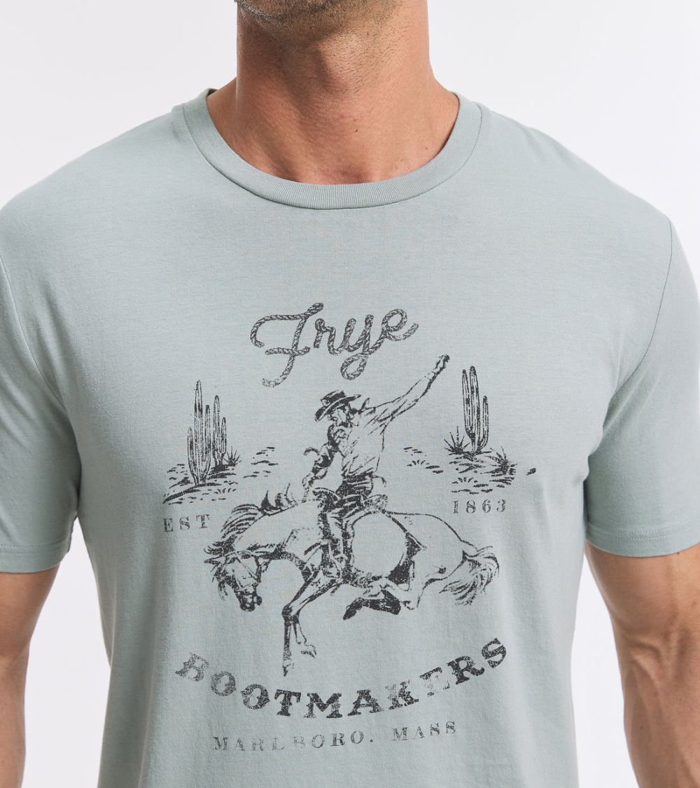 Men's Frye Classic-Fit Crewneck Graphic Tee - Classic-Fit Crewneck Graphic Tee